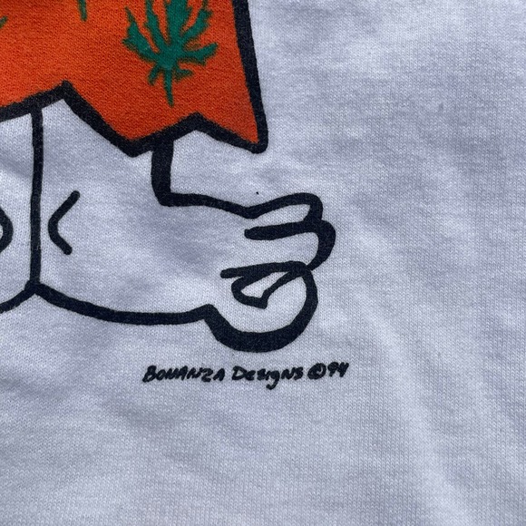 Vtg 90’s Fred Flintstone "Wilma‎ I'm STONED" T shirt Size XL Single Stitch USA - Picture 3 of 8